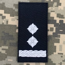 Погон Підполковник чорний