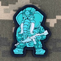 PVC патч Слон міні тіффані PVC патч Слон міні тіффані