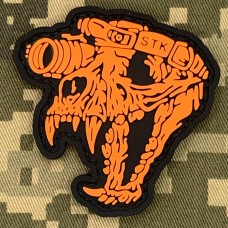 Купить PVC патч STK Тигр оранжевий в интернет-магазине Каптерка в Киеве и Украине