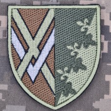 Шеврон 162 Командно-розвідувальний центр 15 АК польовий