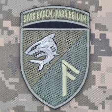 Купить Шеврон 40 ОБрМП група інструкторів олива в интернет-магазине Каптерка в Киеве и Украине