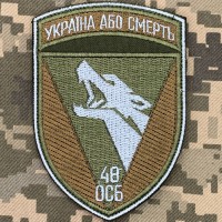 Шеврон 48 окремий стрілецький батальйон 72 ОМБр половий