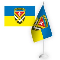 Настільний прапорець 15 армійський корпус ЗСУ