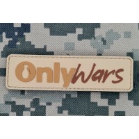 PVC патч OnlyWars Beige