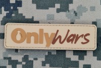 PVC патч OnlyWars Beige