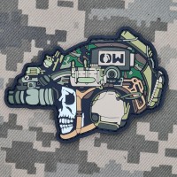 PVC патч OnlyWars Skull OW