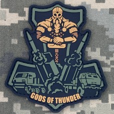 Купить PVC патч Gods of thunder в интернет-магазине Каптерка в Киеве и Украине