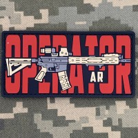 PVC патч Operator AR RED