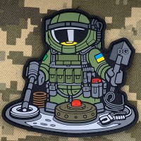 PVC патч Сапер (лего)