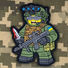 Купить PVC патч Штурмовик (лего) в интернет-магазине Каптерка в Киеве и Украине