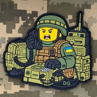PVC патч Зв'язківець (лего)