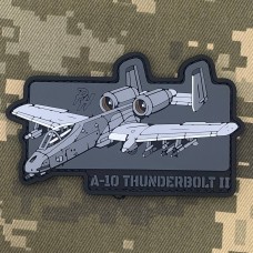 Купить PVC патч A-10 THUNDERBOLT II в интернет-магазине Каптерка в Киеве и Украине