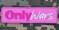 PVC патч OnlyWars Pink