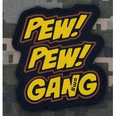 PVC патч Pew Pew Gang