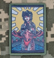 PVC нашивка Tactical Girl Tatoo