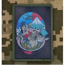 PVC нашивка Tactical Girl Tatoo Ramen