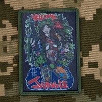 PVC нашивка Tactical Girl Tatoo Jungle