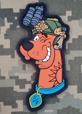 PVC патч Scooby-Doo Tactical Dog