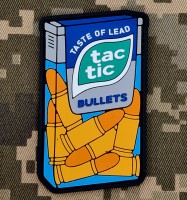 PVC патч Tac Tic Blue