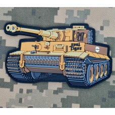 PVC нашивка танк Tiger 