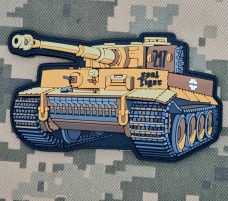 PVC нашивка танк Tiger 