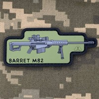 PVC патч Barret M82