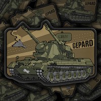 PVC нашивка GEPARD