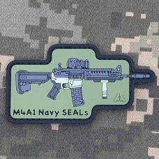 Купить PVC патч M4A1 Navy SEALs в интернет-магазине Каптерка в Киеве и Украине