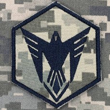 Купить Нарукавний знак 9 ОББС піксель-чорний в интернет-магазине Каптерка в Киеве и Украине