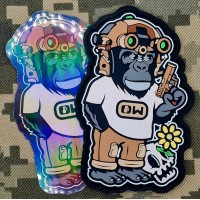 PVC патч OnlyWars Gorillas