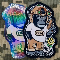 PVC патч OnlyWars Gorillas