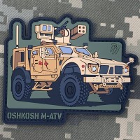 PVC патч Oshkosh M-ATV