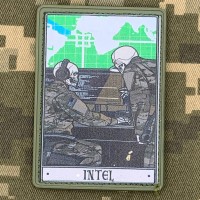 PVC нашивка Intel