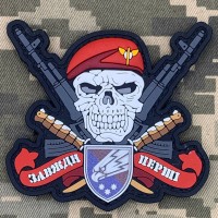 PVC патч Череп ДШВ 25 ОПДБр