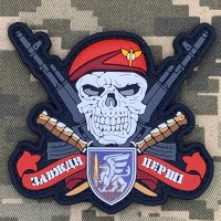 PVC патч Череп ДШВ 81 ОАеМБр