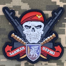 PVC патч Череп ДШВ 81 ОАеМБр