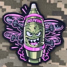 PVC патч Delivery pink