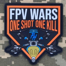 PVC патч FPV Wars ONE Shot One Kill