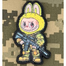 PVC патч Лабуба жовта