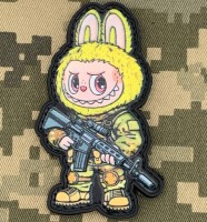 PVC патч Лабуба жовта