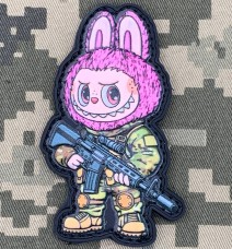 Купить PVC патч Лабуба рожева в интернет-магазине Каптерка в Киеве и Украине