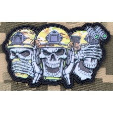 PVC патч Не бачу, не чую, не кажу