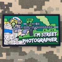 PVC патч Street photographer Green