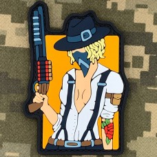 Купить PVC патч Tactical Girl orange в интернет-магазине Каптерка в Киеве и Украине