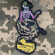 Купить PVC патч Тактичний Джинн рожевий в интернет-магазине Каптерка в Киеве и Украине