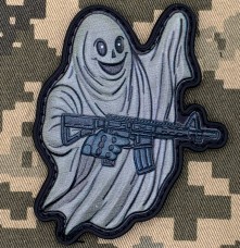 Купить PVC патч Тактичний Привид Grey в интернет-магазине Каптерка в Киеве и Украине