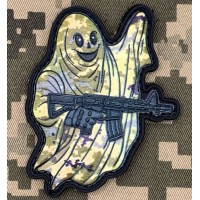 PVC патч Тактичний Привид піксель