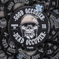 PVC шеврон DEAD occupier 3D