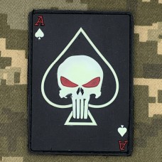 PVC шеврон Punisher Туз