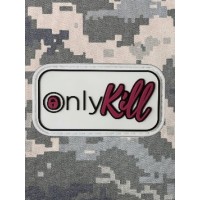 PVC патч OnlyKill pink